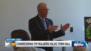Rep. Tim Walberg faces backlash from residents at heated town hall in Dowagiac