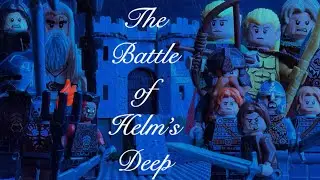 The LEGO Battle of Helm’s Deep - Lord of the Rings Stop-motion Battle