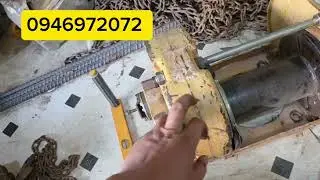 Tời quay tay 2 tấn maxpull nhật bãi
