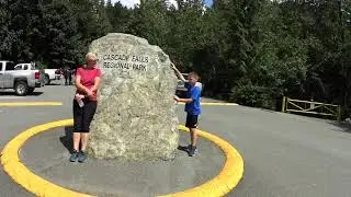 Trip to Cascade Falls Suspension Bridge