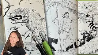 Рисунки Уильяма Стаута | Мастер-классы по перу и чернилам