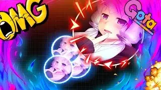 NEW 8x DoubleSplit New Trick ?/Best Pre Double Split !!! /Same-Size Popsplits/ Best Moments!-Gota.io