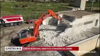 20 OTTOBRE 2025   S PIETRO IN BEVAGNA, ABBATTUTO ECOMOSTRO SUL CHIDRO