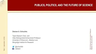 LSC Colloquium: Dietram Scheufele 