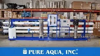 Industrial Brackish Reverse Osmosis Machine 480 m&sup3;/day | Oman | www.pureaqua.com