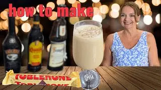 Drink Your Favorite Chocolate Bar! How to Make a Toblerone Cocktail