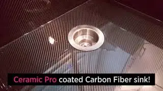 Carbon Fiber Sink Protected with Ceramic Pro