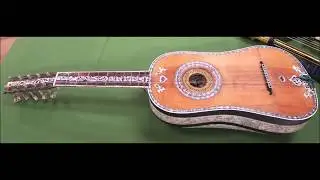 'Romanesca' improvisation on Chitarra battente by Taro Takeuchi