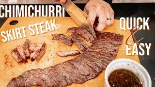 Chimichurri Skirt Steak | Simple, Easy and Delicious