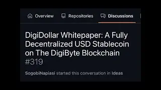 Audible: DigiDollar Whitepaper: A Fully Decentralized USD Stablecoin on The DigiByte Blockchain