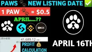 PAWS NEW LISTING DATE: April 16 | BINANCE SMART CHAIN Integration: Here&rsquo;s What You Need to Know