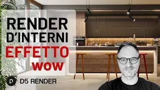 Render di interni ultra-fotorealistico in D5 Render – Workflow completo