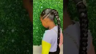 Kids Braided Ponytail 