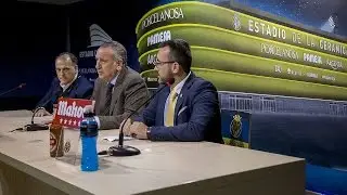 Rueda de prensa presentación Estadio de la Cerámica