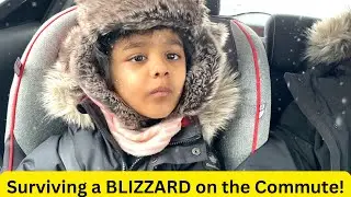 Surviving a BLIZZARD on the Commute!