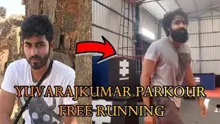 Yuvarajkumar Parkour | Free Running | Stunt | Rajavamsha |