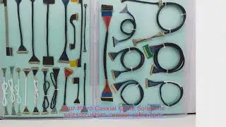 I-PEX 20498-026E-01 I-PEX 20496-R32T-40 I-PEX 20497-R40T-30 32 awg micro ribbon coax cable 10 millio