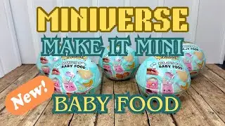 Miniverse Make it Mini Baby Food | Открытие Mini Baby Food