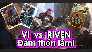 Vi + Riven – Bộ Đôi Cường Hóa Sức Mạnh, Đấm Tan Nát META  Legends of Runeterra Siêu Nổ!