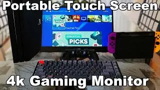 Desklab 4K Touch Screen Monitor Review | Work, School and Gaming Dual Monitor Setup