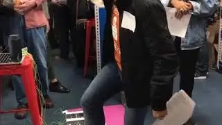 Makey Makey Roll Up Floor Piano!