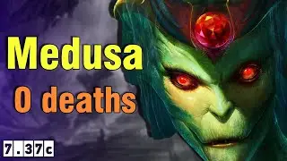Unkillable Medusa Carry | 7.37c Dota 2