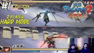 Masamune Date & Yukimura Sanada - Sengoku Basara 2 Heroes PS2 Multiplayer - Hard Mode | PART 1
