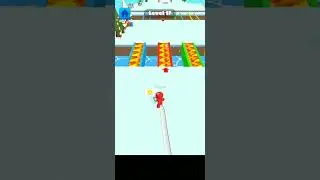 #snow race io #new hyper casual gameplay #level 017 #funny gameplay#shorts