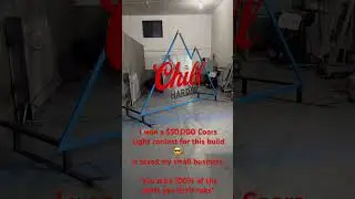 Coors Light saved my small business. #contest #coorslight #metalwork #smallbusiness #chillharder