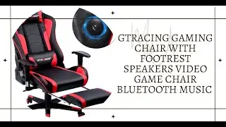 The Best Office Chair | Footrest Speakers Video Game Chair