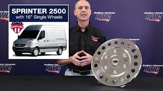 Sprinter 2500 Stainless Steel Wheel Covers for 16