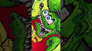 Final Reveal of Rat Fink Sign by WoodArt CNC Sign #customsignshop #customsigns #ratfink #ratfinksign