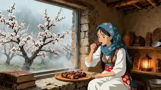 Beautiful Girl&rsquo;s Simple Life in the Mountains | Cozy Ghibli-Inspired Countryside
