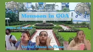 Monsoon Magic in GOA! 🌴 Couple Trip Day 1 (Part 1)| Is Goa worth it in the RAIN? ⛈️| Kaur Pavneet