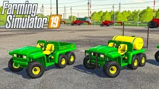 NEW JOHN DEERE 6X4 GATOR FOR CONSOLE & PC - MOD SHOWCASE | FARMING SIMULATOR 2019