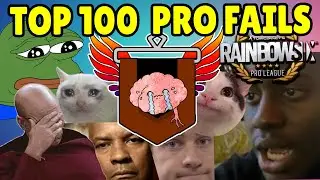 TOP +100 Moments of PROs Playing Like Coppers Of All Time ( 10 IQ Mode ) - Rainbow Six Siege
