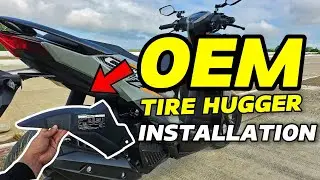 CLICK 125: Goodbye Putik! OEM Tire Hugger Extension Install (Sulit!) | Bossphantomspeed 