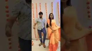 Zeetamil Vidhya No.1 serial hero and heroine latest reels #shorts #reelslove #blossomflower02