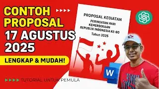 Cara Mudah Membuat Proposal Kegiatan Dengan Mudah dan Praktis dengan Bantuan AI #proposal