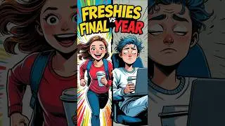 Freshies vs Final Year: Reality Check 😂