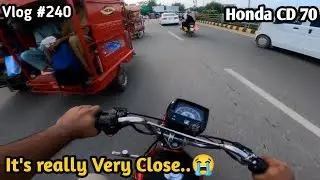 Bht Mushkil Sy Bacha AJ |Honda CD 70