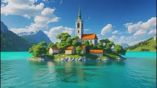 Relaxing Music – Mountain Forest & Water Flow | Healing Energy, Calming Piano for Peace of Mind