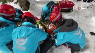 Bursa'nın zirvesinde nefes kesen anlar! Her şey gelen anonsla başladı...