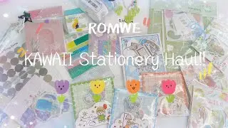 Romwe Stationery Haul!! 💖💖💖
