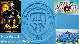 PES MOBILE PATCH V5.5.0 | MANCHESTER CITY 21/22 THEME  V5.5.0 PATCH  | BEST PATCH FOR PES 21 MOBILE