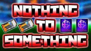 TRADING FROM NOTHING TO MYSTERY DECAL!! ( Rocket League Nothing to Something )
