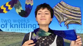 knitting shorts on the road