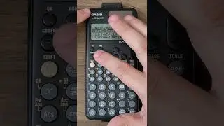 Configuração básica da calculadora fx-991lacw.