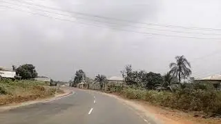 Driving from Umuhu village to Umuahia   Ikot Ekpene Road in Abia State  Nigeria