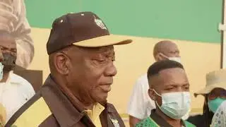 ANC President, Comrade @CyrilRamaphosa leads the local government elections campaign trail in Kim&hellip;